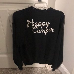 “Happy Camper” Crewneck sweatshirt